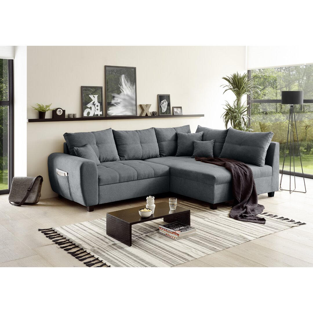 Ecksofa Anzleigh mit Bettfunktion