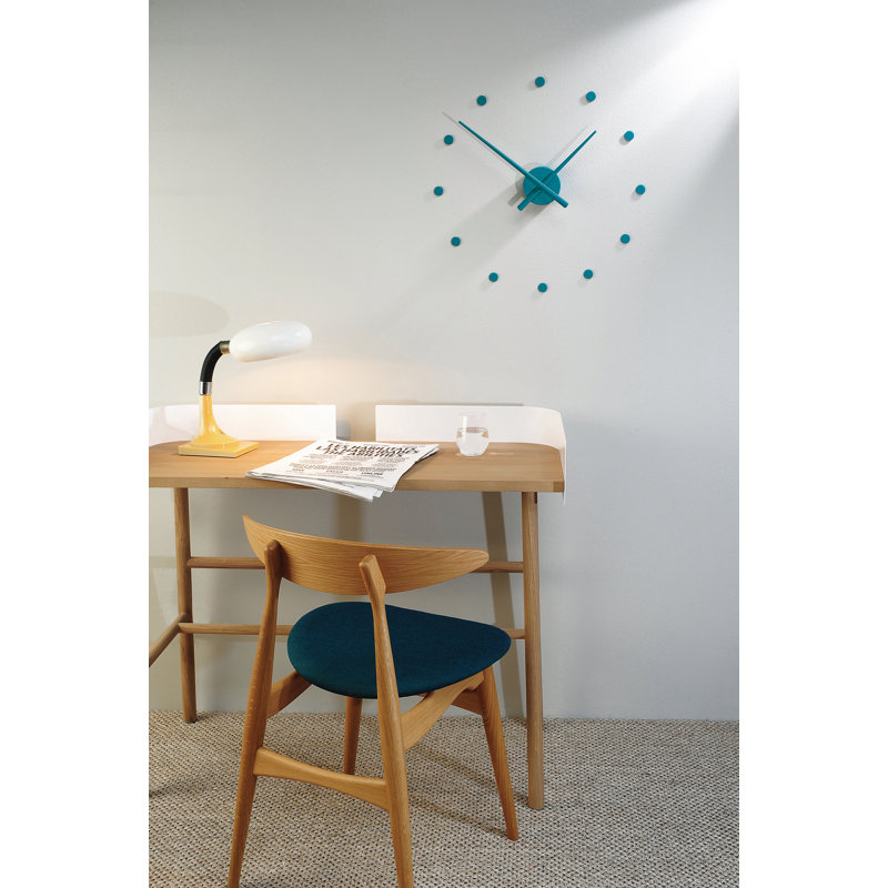 OJ Analog Wall Clock, Ultramarine, Large