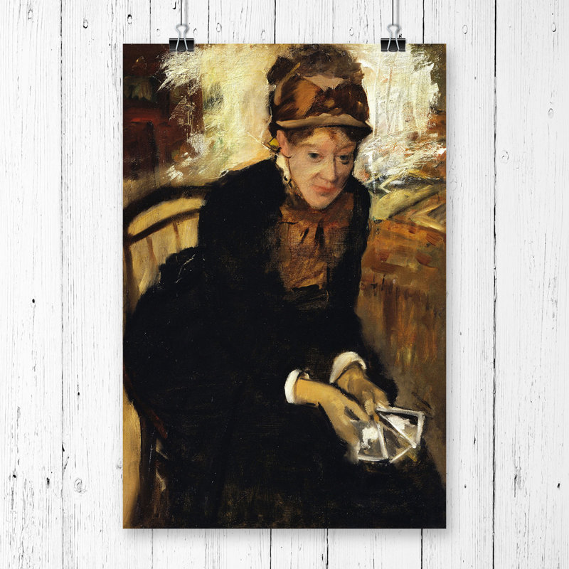 Edgar Degas Miss Cassatt - Frameless Print, 59.4cm H x 42cm W