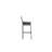 Lelea Metal Outdoor 75cm Bar Stool with Cushion
