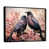 Black Floater Framed