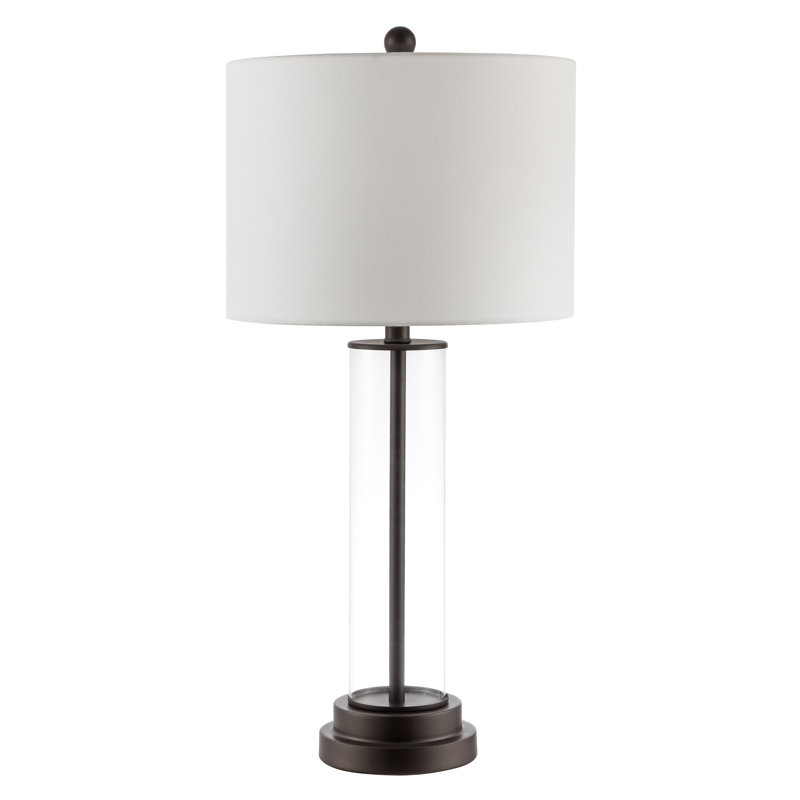 Auckland 29.25" Standard Table Lamp, Oil Rubbed Bronze/Clear