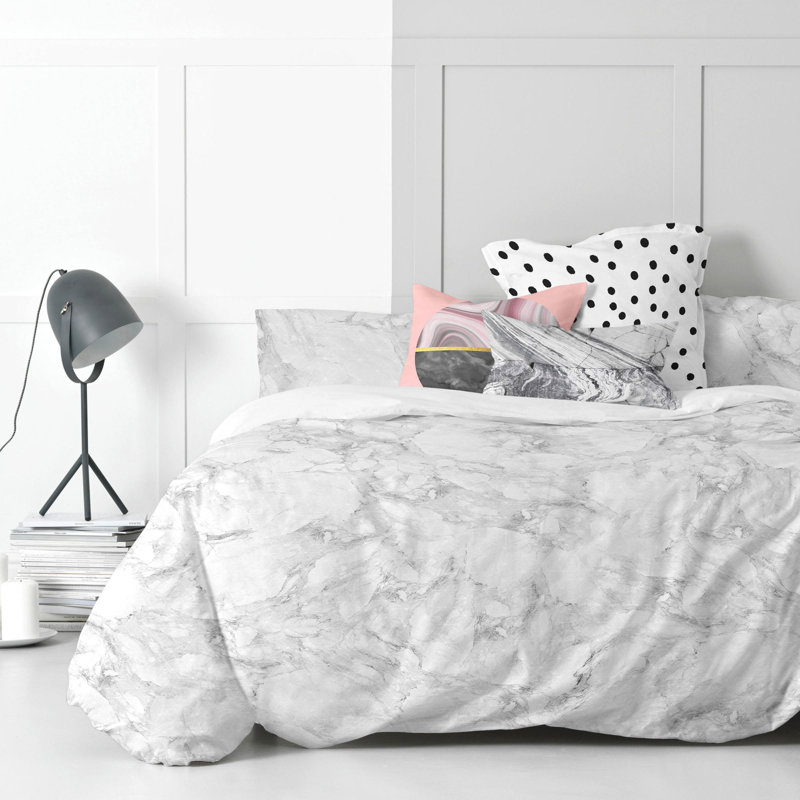 Deane Grey 150 TC Duvet Cover, Double Duvet Cover