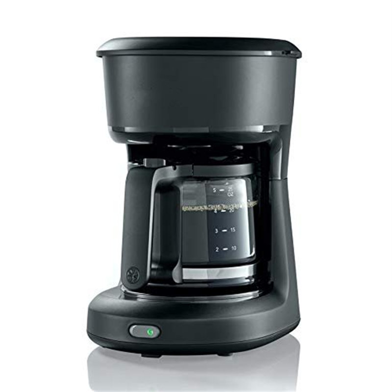 Nbarthome 5-Cup Coffee Maker, Black