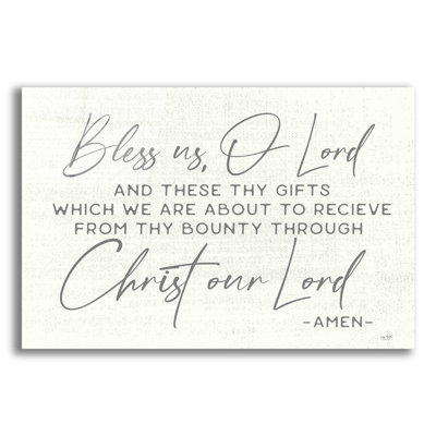 Bless Us - impression sans cadre