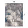 Pownal Abstract Performance Blue/Ivory/Gray Rug