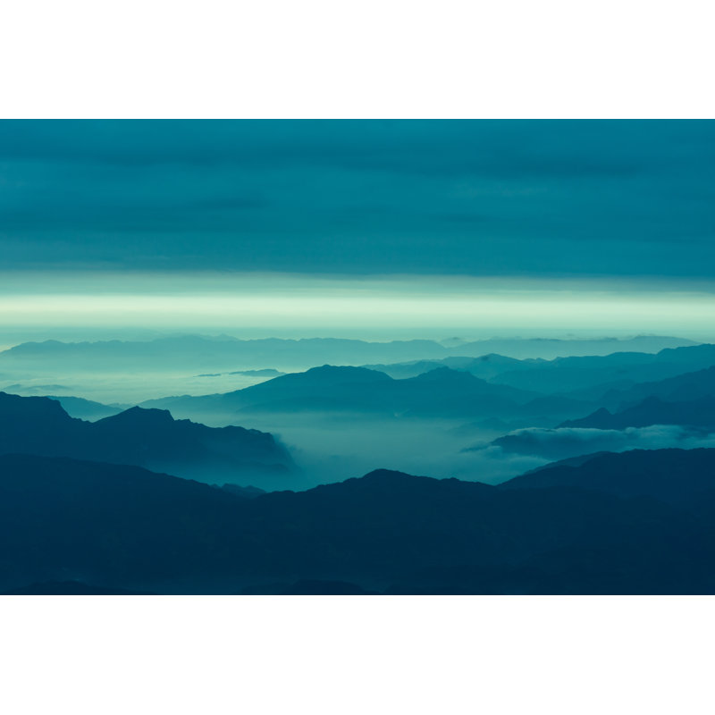 Nuage et paysage de montagne par Kool99, H 20 po x l 30 po