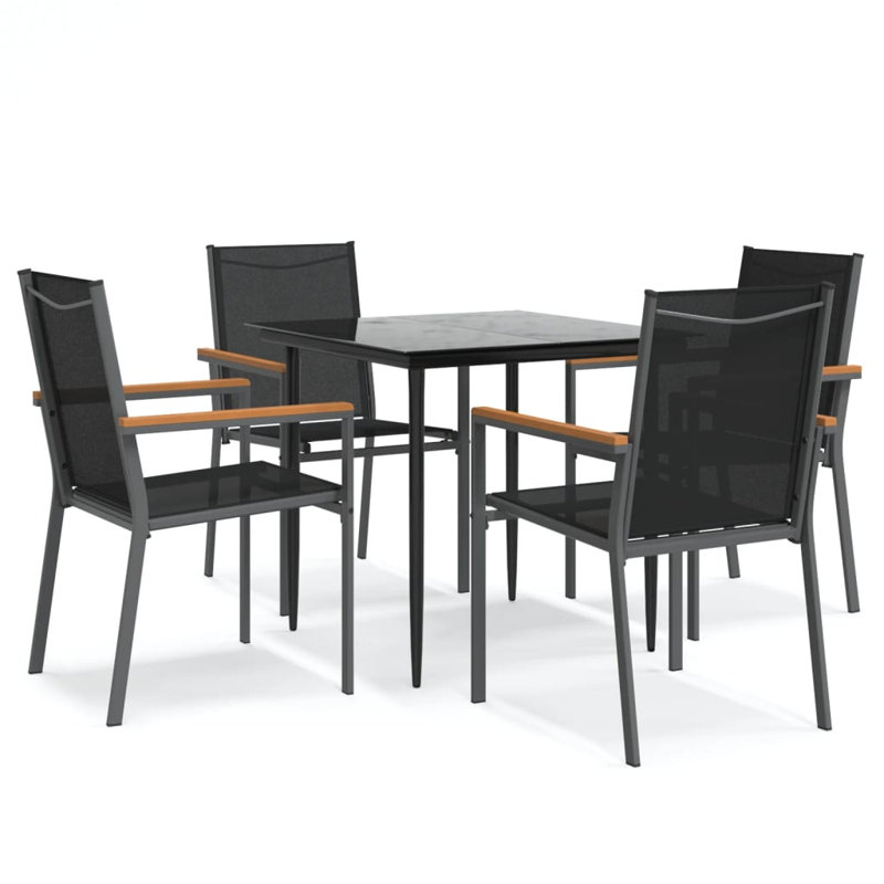 Alvo 4 - Person Patio Dining Set Square Table
