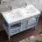 Dowell 49'' Rectangular Drop-In Double Bathroom Vanity Top with Sink and Overflow-74367423