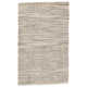 Owen Hand Loomed Jute / Sisal Ivory/Black Rug