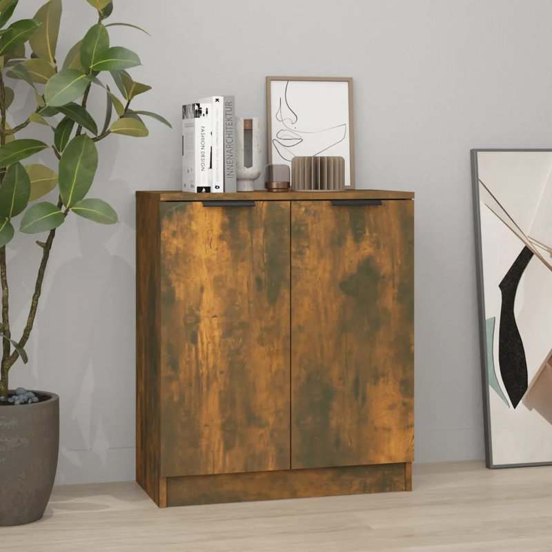 Matney 60 Cm Wide Sideboard, Smoked Oak