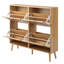 Armoire à chaussures 41,7 po en bois de grange-1239036886