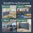 Angeles 48" x 72' Quiet Divider With Sound Dampening Panels, Freestanding Room Divider Wall, Slate Blue-9984276-126390183