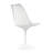 Modholic Tulip Swivel Side Chair, White-929971210-873244887