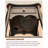Mid-Century Rubber Wood Vinyl Player - Retro Bluetooth Phonograph