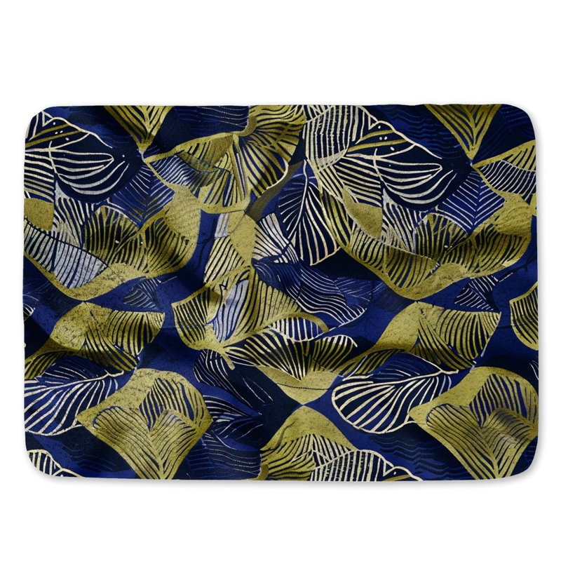 Artimizia Microfiber / Microsuede Non-Slip Bath Mat, 17" W x 24" L
