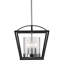 Skegness Glass Semi Flush Mount-23282548