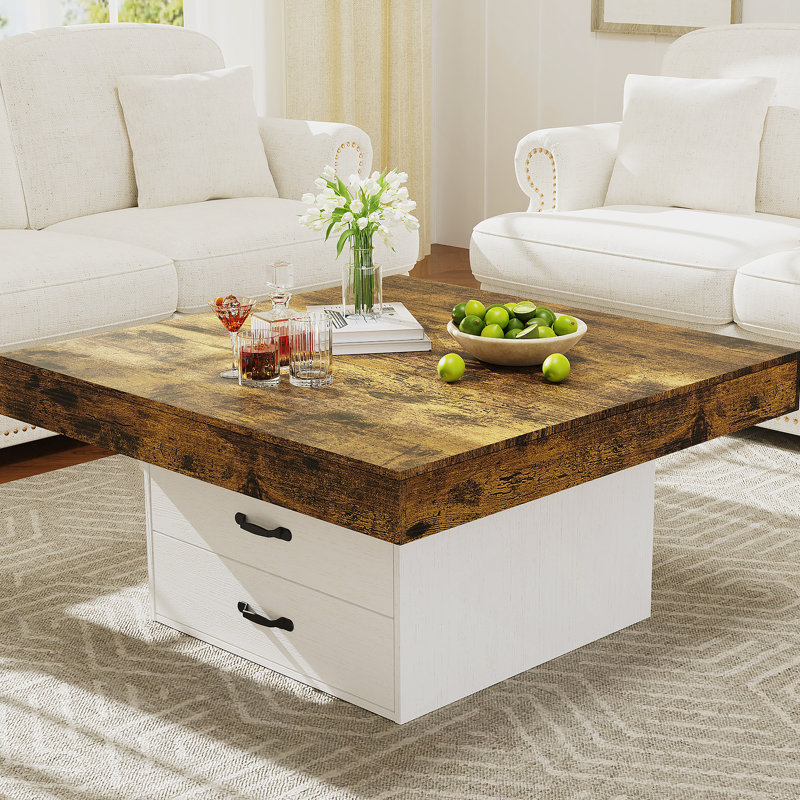 Table basse, Blanc
