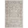 Calidia Oriental Dark Gray/Cream Area Rug