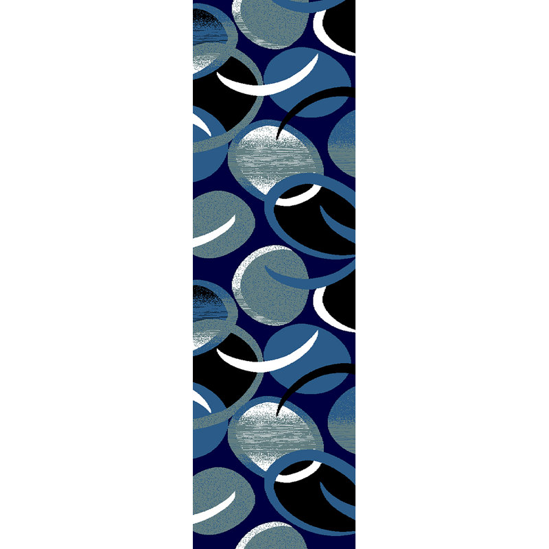Mccampbell Abstract Indoor Rug, Runner 2'2'' x 7'4''