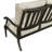 53.1'' Wide Straight Aluminum Loveseat with Cushions-28586363