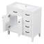 Meuble-lavabo simple avec plateau en bois massif 35,98 po Onterrio-1799545619