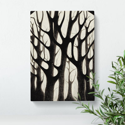 Eerie Forest No.1 - Wrapped Canvas