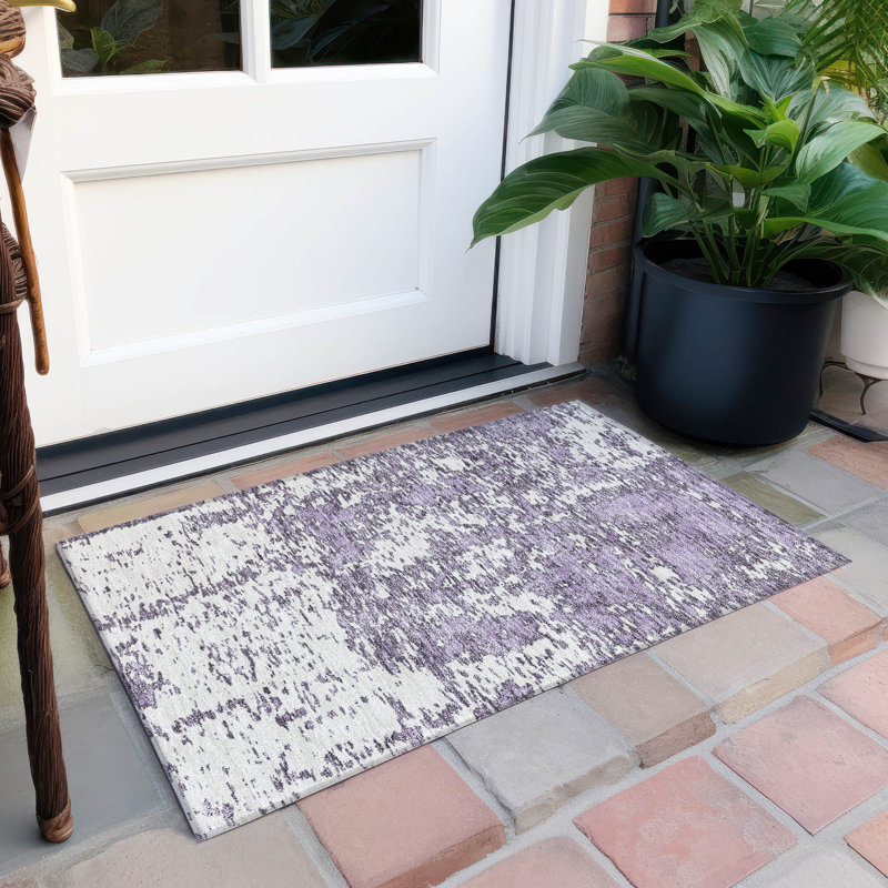 Tapis rectangulaire Alegandro avec envers antidérapant, Rectangle 1 pi 8 po x 2 pi 6 po