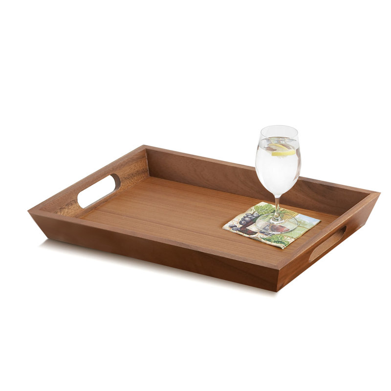 Plateau de service d'acacia