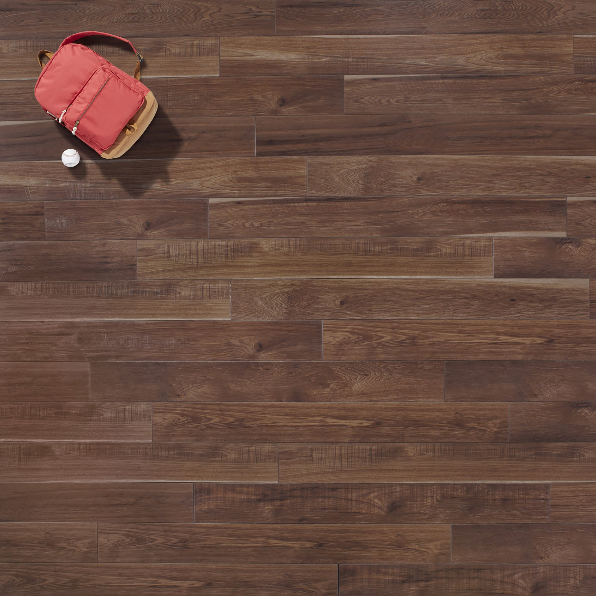 Mannington Restoration Collection® 6'' x 51'' x 12mm Hickory Laminate