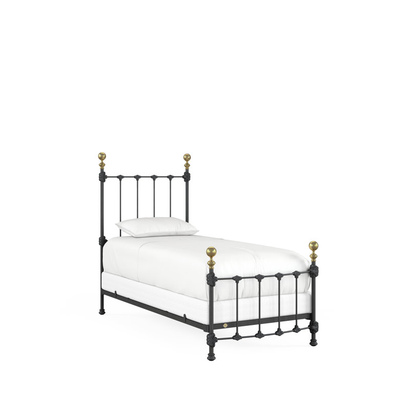 151 Palatial Bed | Complete Standard, Twin, Gunmetal