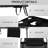 Yard Sun Lounger, 5 Settings, Reading Face Hole, Storage Pocket, , Black For Outdoor Enjoyment Tanning Chair, 5 Reclining Options, Breathable Surface, Side Foldable Patio, Sunbathing