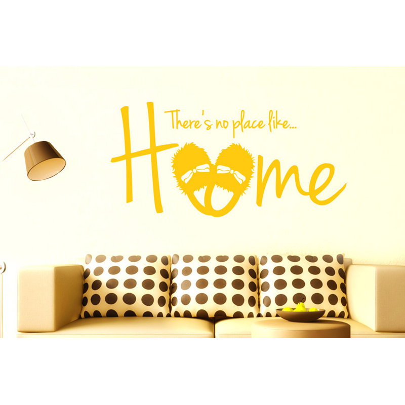 Non-Wall Damaging Wall Decal, Dark Yellow, Medium