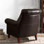 Fauteuil inclinable de salon avec rivet rétro-701038018