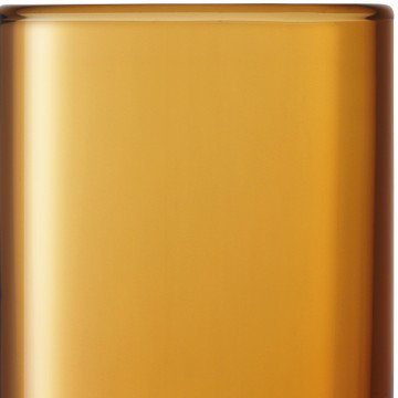 Utility Handmade Highball Glass, Amber