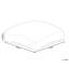 Joziah 70cm Wide Square Abstract Pouf Ottoman