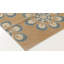 Tapis bleu / brun Modern Modern