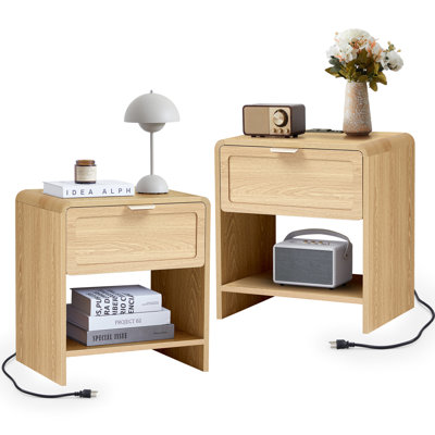 Table de bout avec station de charge