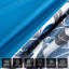 Premium Reversible Duvet Cover Set with Zipper Closure and Corner Ties-121836043