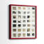 Impression encadrée Grid of Grit I-Premium - prête à être accrochée - aucun clou requis - aucun clou requis-1251288805-1251288807