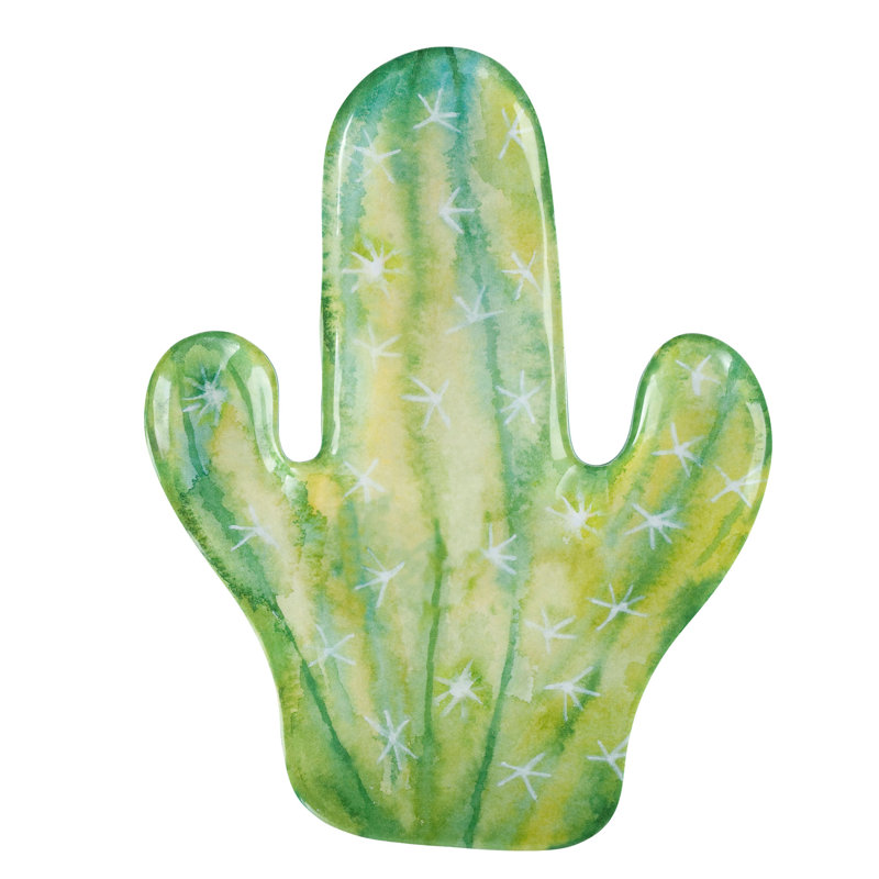 Mali Cactus 6.5" Melamine Appetizer Plate