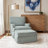 30.3'' W Skirted Upholstered Storage Ottoman-510520896