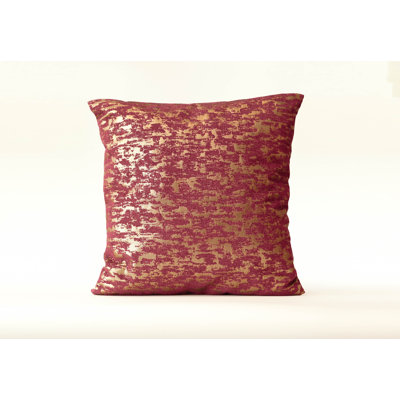 Coussin décoratif en lin à réflexion jacquard
