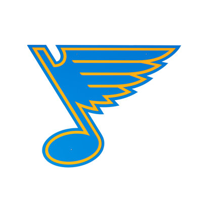 Art mural en métal St Louis Blues