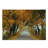 Ambesonne Fall Cutting Board Large Size Serene Vivid Maple Trees Orange Brown Green