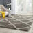 Bertle Shag Performance Geometric Rug-1885783450