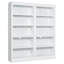 Bibliothèque de 83 po de hauteur avec bibliothèque lumineuse-1342051022