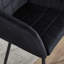 Kilduff Velvet Upholstered Dining Chair with Armrests-110990743-129588259