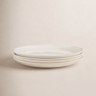 Shell Bisque 9" Porcelain Salad Plate