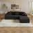 Tissu noir